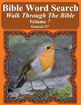 portada Bible Word Search Walk Through The Bible Volume 7: Genesis #7 Extra Large Print (en Inglés)