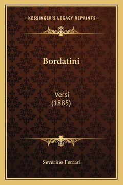 portada Bordatini: Versi (1885)