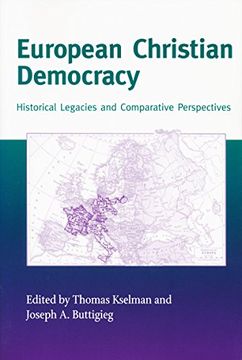 portada European Christian Democracy: Historical Legacies and Comparative Perspectives (Critical Problems in History) (in English)