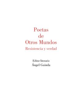 portada Poetas De Otros Mundos (in Spanish)