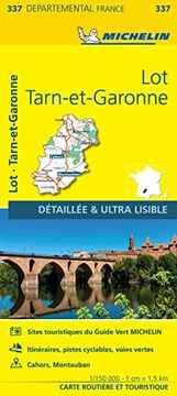 portada Lot, Tarn-Et-Garonne - Michelin Local map 337