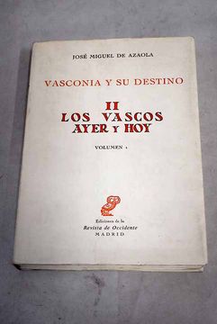 portada Vasconia y su Destino, ii