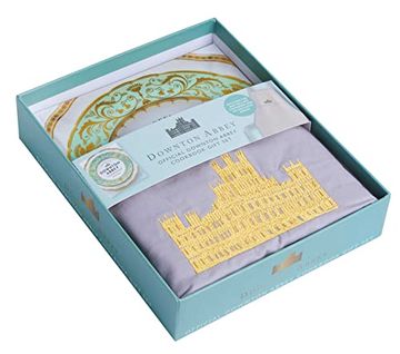 portada The Official Downton Abbey Cookbook Gift set (Book And Apron) (Downton Abbey Cookery) (en Inglés)