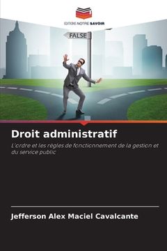 portada Droit administratif (en Francés)
