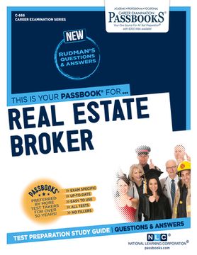 portada Real Estate Broker (C-666): Passbooks Study Guide Volume 666