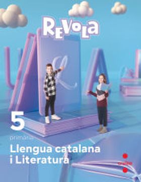 portada Llengua Catalana i Literatura. 5 Primària. Revola (en Catalá)