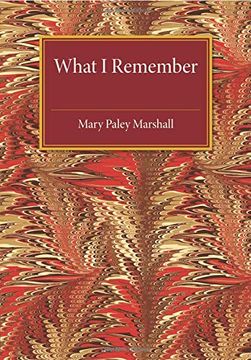 portada What i Remember (in English)