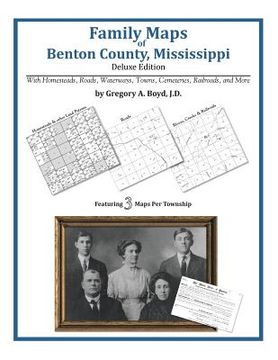 portada Family Maps of Benton County, Mississippi (in English)