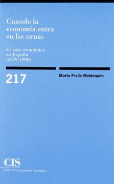 portada Cuando la Economía Entra en las Urnas: El Voto Económico en España (1979-1996)