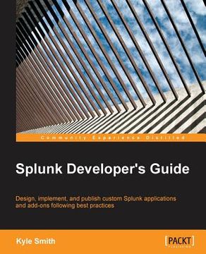 portada Splunk Developer's Guide