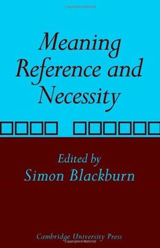 portada Meaning, Reference and Necessity: New Studies in Semantics (in English)