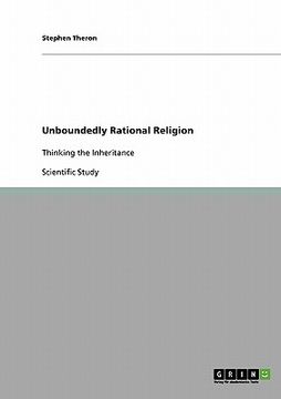 portada unboundedly rational religion (en Inglés)