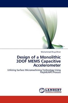 portada design of a monolithic 3dof mems capacitive accelerometer (in English)
