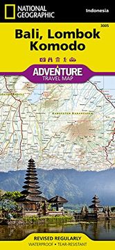 portada National Geographic Adventure Map Bali, Lombok, and Komodo Map (Asia, Indonesia): Travel Maps International Adventure Map (en Inglés)