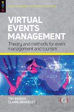 portada Virtual Events Management: Theory and Methods for Event Management and Tourism 