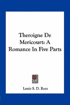 portada theroigne de mericourt: a romance in five parts (en Inglés)