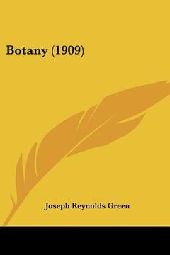 portada botany (1909) (en Inglés)