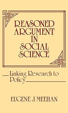 portada Reasoned Argument in Social Science: Linking Research to Policy (en Inglés)