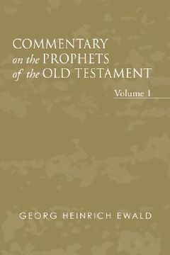 portada commentary on the prophets of the old testament, volume 1 (in English)
