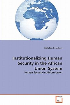 portada institutionalizing human security in the african union system (in English)