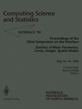 portada computing science and statistics: statistics of many parameters: curves, images, spatial models (en Inglés)