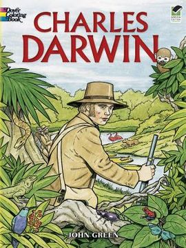portada Charles Darwin (Dover History Coloring Book) 