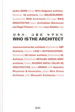 portada Who is the Architect