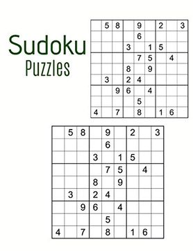 portada Sudoku Puzzles Book: Vol. 5 Beautiful Sudoku Puzzle Book to Improve Your Game is a Great Idea for Family mom dad Teen & Kids to Sharp Their Brain. Gift for Birthday Anniversary Puzzle Lovers (en Inglés)