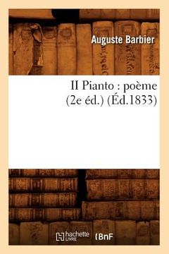 portada II Pianto: Poème (2e Éd.) (Éd.1833) (in French)