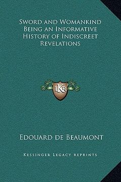 portada sword and womankind being an informative history of indiscreet revelations (in English)