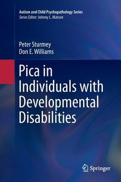 portada Pica in Individuals with Developmental Disabilities (en Inglés)