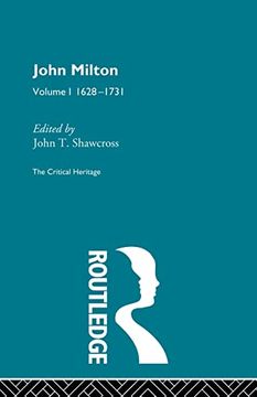 portada John Milton: The Critical Heritage Volume 1 1628-1731 (en Inglés)