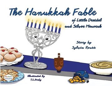 portada The Hanukkah Fable of Little Dreidel and Silver Menorah (in English)