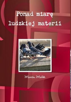 portada Ponad miarę ludzkiej materii (en Polaco)