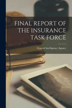 portada Final Report of the Insurance Task Force (in English)
