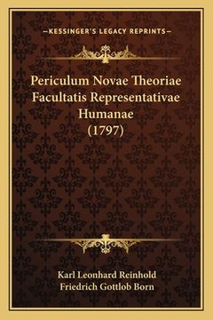 portada Periculum Novae Theoriae Facultatis Representativae Humanae (1797) (en Latin)