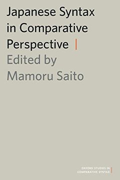 portada Japanese Syntax in Comparative Perspective (Oxford Studies in Comparative Syntax) (in English)