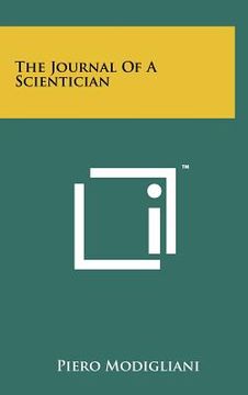 portada the journal of a scientician (en Inglés)