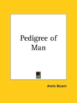 portada pedigree of man (in English)