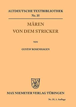 portada Mären von dem Stricker (in German)