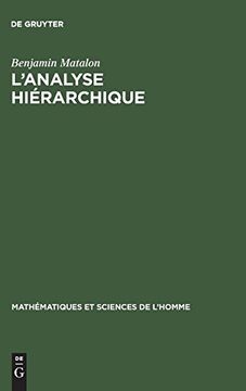 portada L'analyse Hiérarchique (Mathematiques et Sciences de L'homme) 