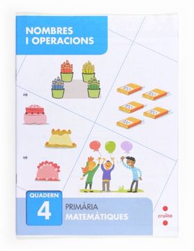 portada Nombres i operacions 4. Primària (in Catalá)
