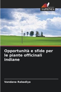 portada Opportunità e sfide per le piante officinali indiane (en Italiano)