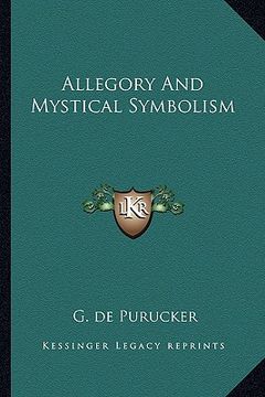 portada allegory and mystical symbolism (en Inglés)