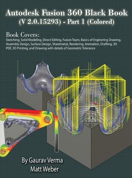 portada Autodesk Fusion 360 Black Book (V 2.0.15293) - Part 1 (en Inglés)