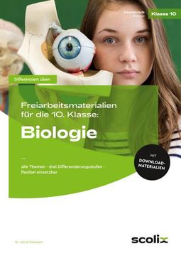portada Freiarbeitsmaterialien 10. Klasse: Biologie (en Alemán)