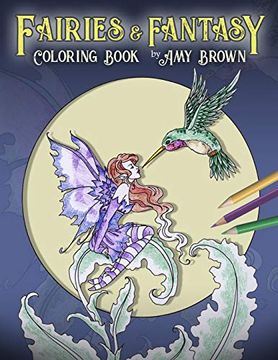 portada Fairies & Fantasy Coloring Book (en Inglés)