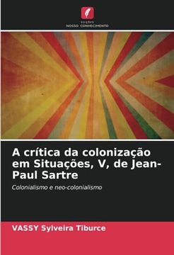 portada A Crítica da Colonização em Situações, v, de Jean-Paul Sartre