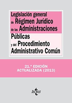 portada Legislación general de Régimen Jurídico de las Administraciones Públicas y del Procedimiento Administrativo Común