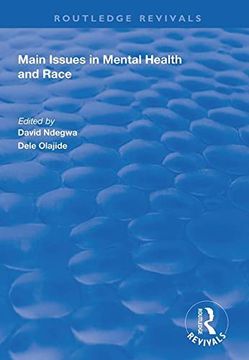 portada Main Issues in Mental Health and Race (en Inglés)